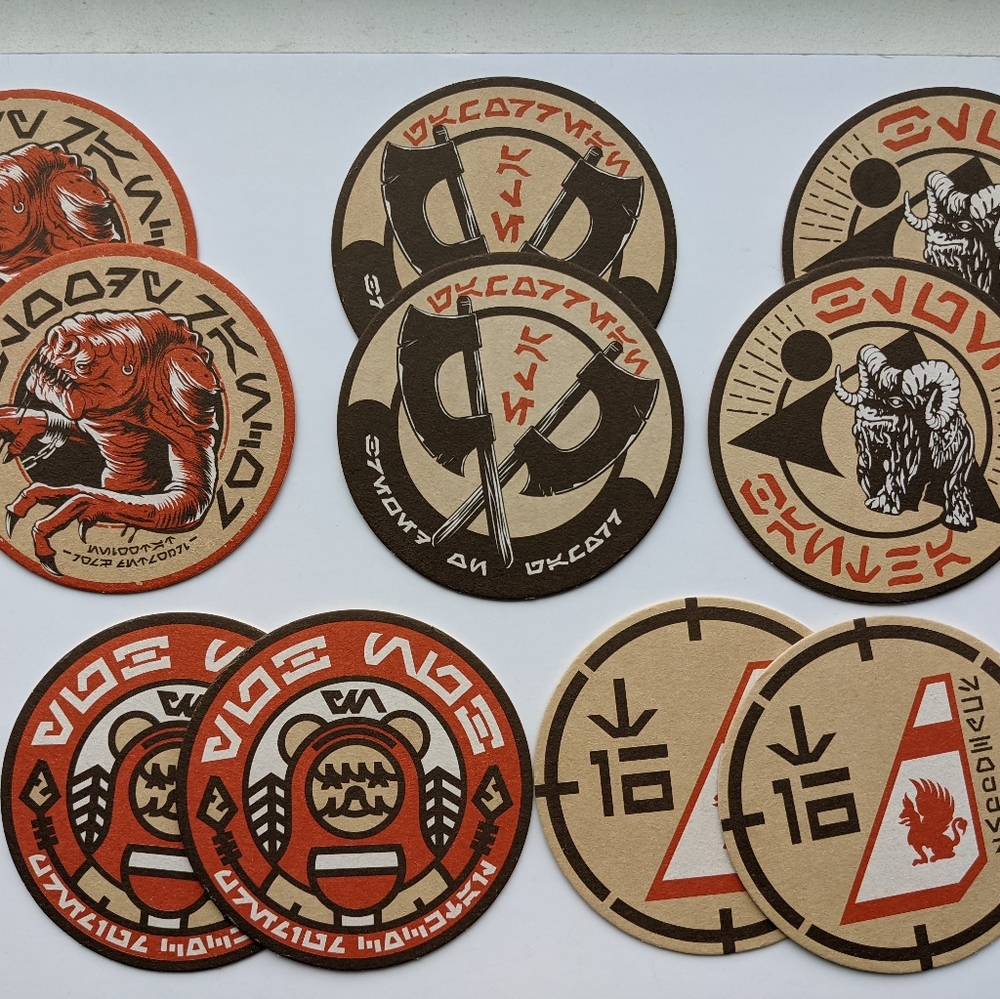 Oga's Cantina Coaster Set